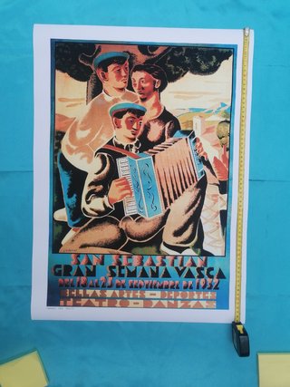 ARTE. SAN SEBASTIÁN. CARTEL .