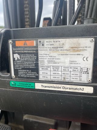 Carretilla Elevadora Diesel Hyster H40