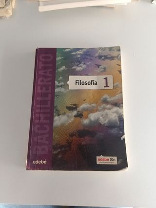 Libro de filosofía de 1ro d Bach