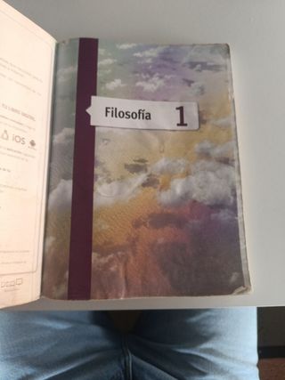 Libro de filosofía de 1ro d Bach
