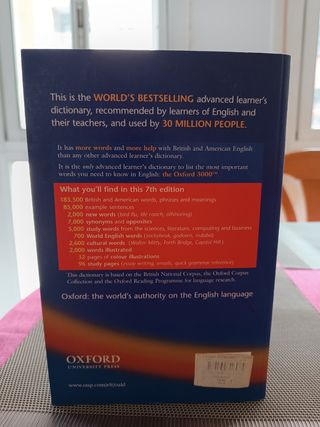 Oxford Advanced Leaner's Dictionary