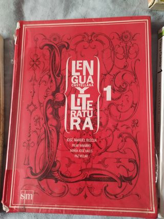 Libros 1 Bachillerato 
