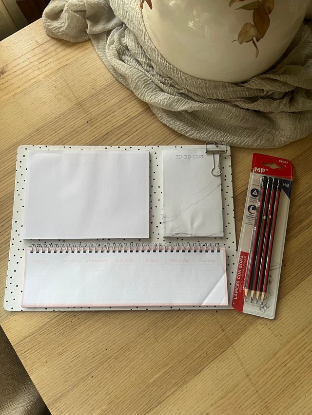 Pack organización material escolar