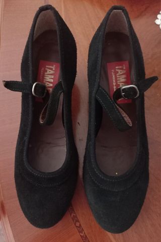 Zapatos tacon baile semiprofesionales 