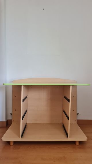 Comoda juvenil, cambiador de alegres colores