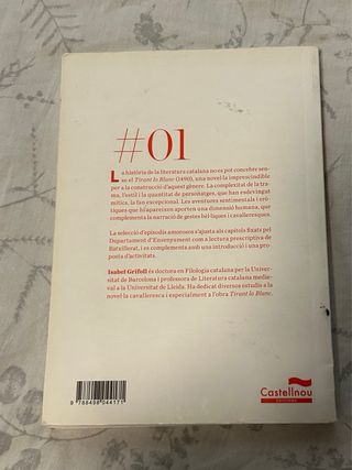 Llibre Tirant lo Blanc episodis amorosos