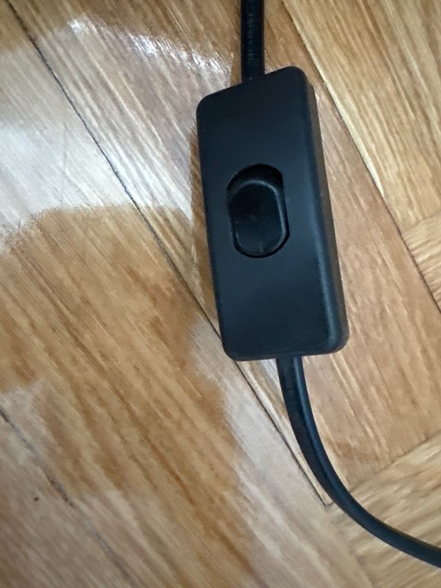 Lampara de lava azul