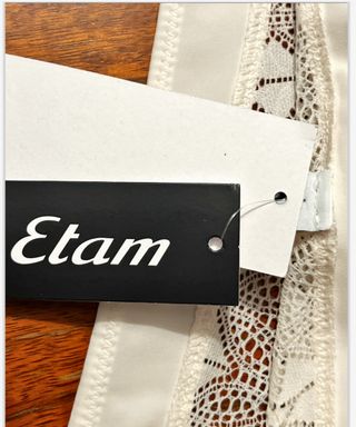 Culotte Etam de encaje gráfico