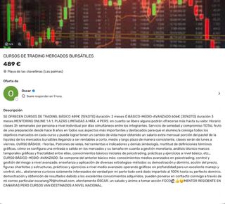 CURSOS TRADING MERCADOS BURSÁTILES, MENTOR 1 a 1