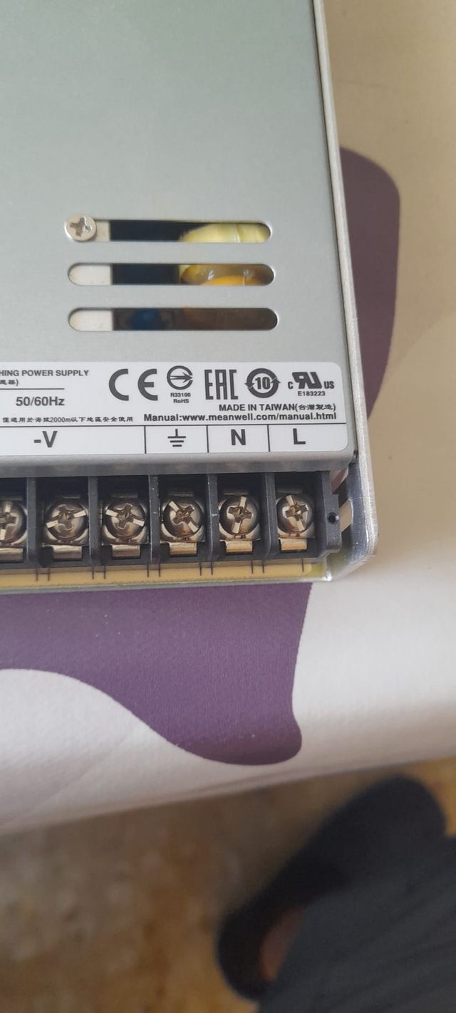 FUENTE ALIMENTACION 230 Vac - 48 Vcc 6,7A