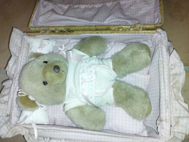 Osito de peluche años 90 pasito a pasito