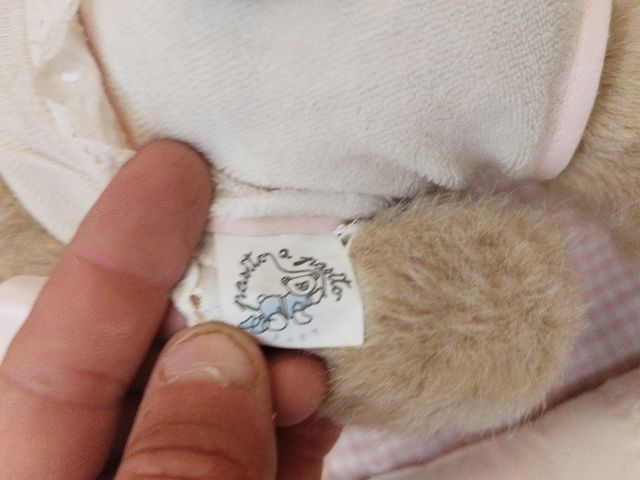 Osito de peluche años 90 pasito a pasito