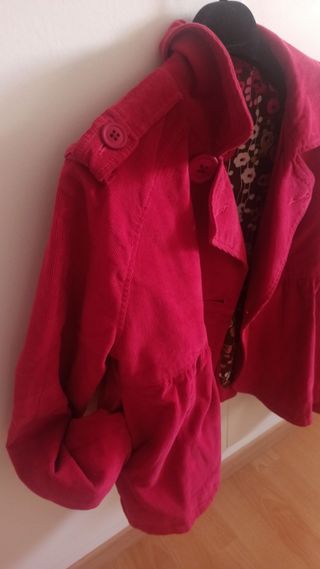 Chaqueta micropana de Zara