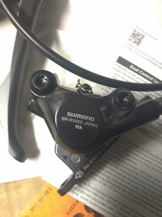 freno anteriore sinistro per bici corsa/gravel grx