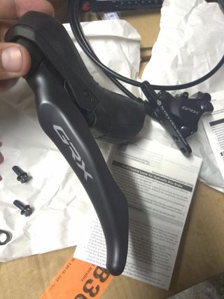 freno anteriore sinistro per bici corsa/gravel grx