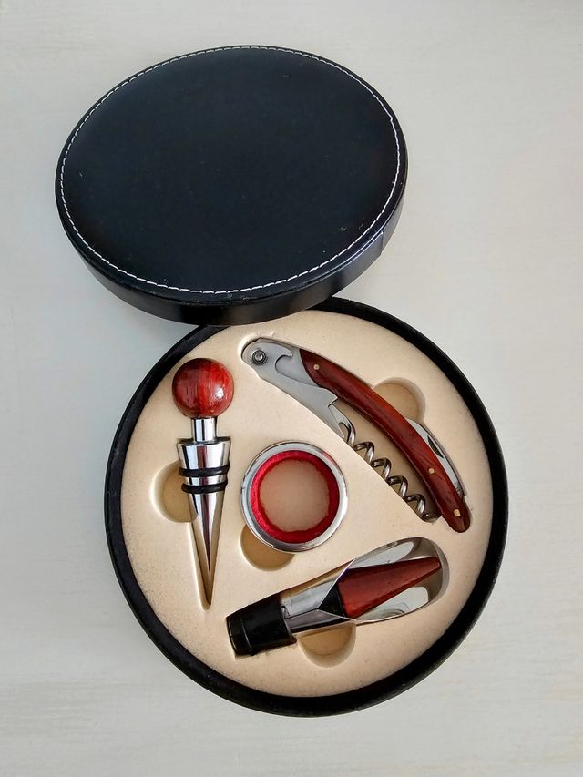 Set accesorios para vino