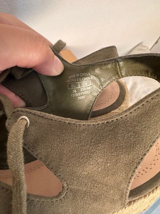Sandalias de esparto