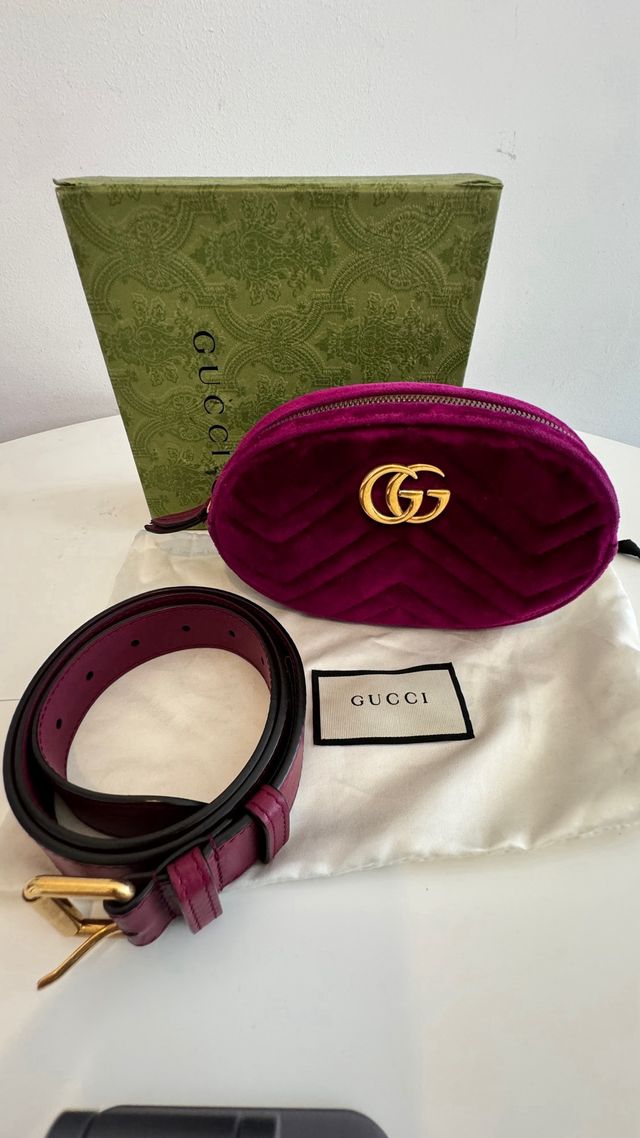 Bolsa de Cintura Gucci Heart GG