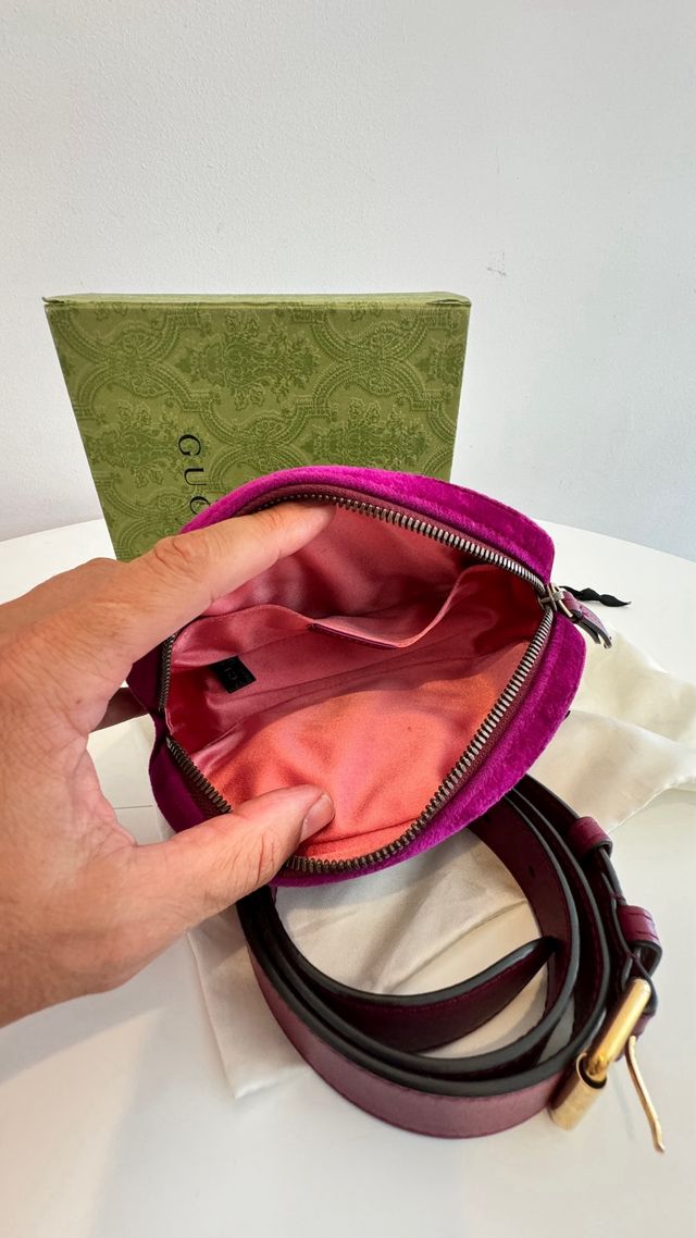 Bolsa de Cintura Gucci Heart GG