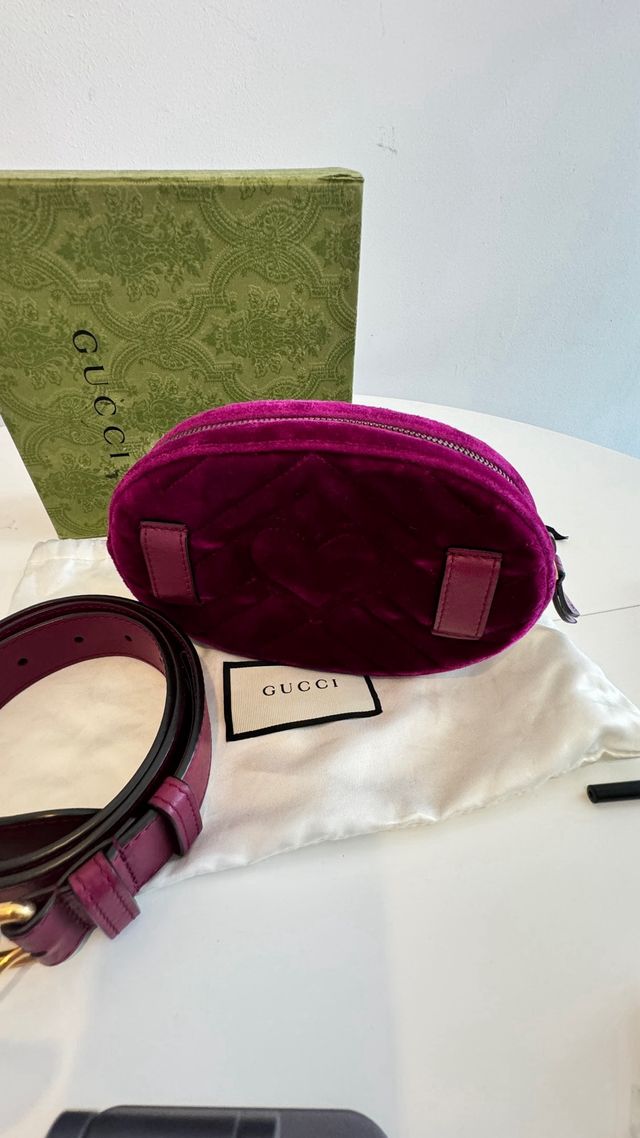 Bolsa de Cintura Gucci Heart GG