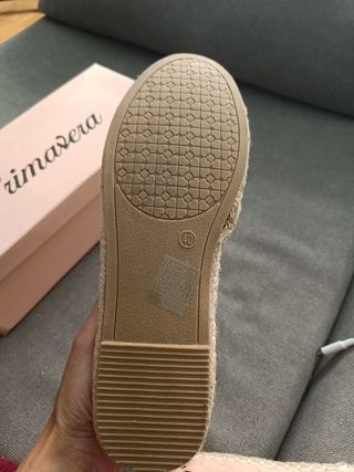 Zapatos tipo alpargata