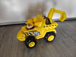 Escavadora Rubble patrulla canina