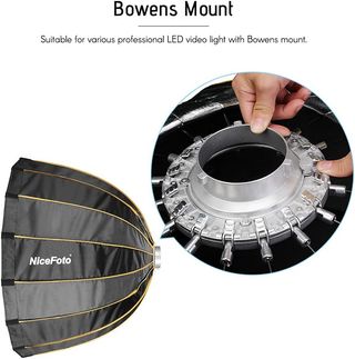 Softbox NiceFoto de 90cm con Apertura Rápida