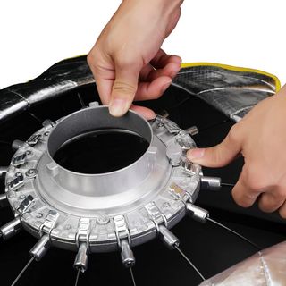 Softbox NiceFoto de 90cm con Apertura Rápida