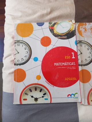 Matemáticas 1 eso anaya
