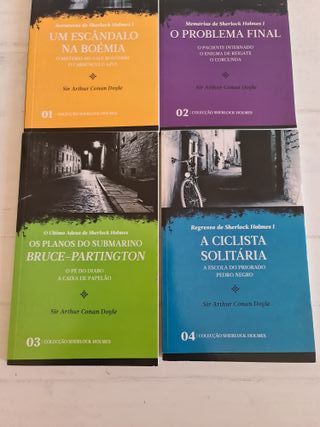 Coleção Livros Sherlock Holmes Books Libros