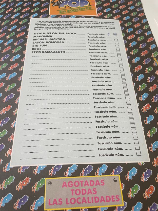 Carpeta retro SuperPop años 90’s