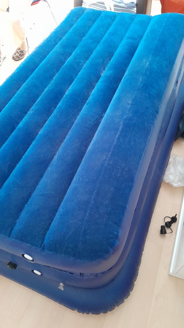 Colchoneta cama inflable