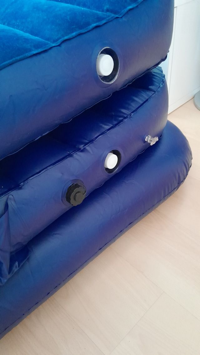 Colchoneta cama inflable