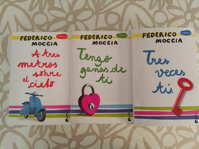 Trilogía a tres metros sobre el cielo