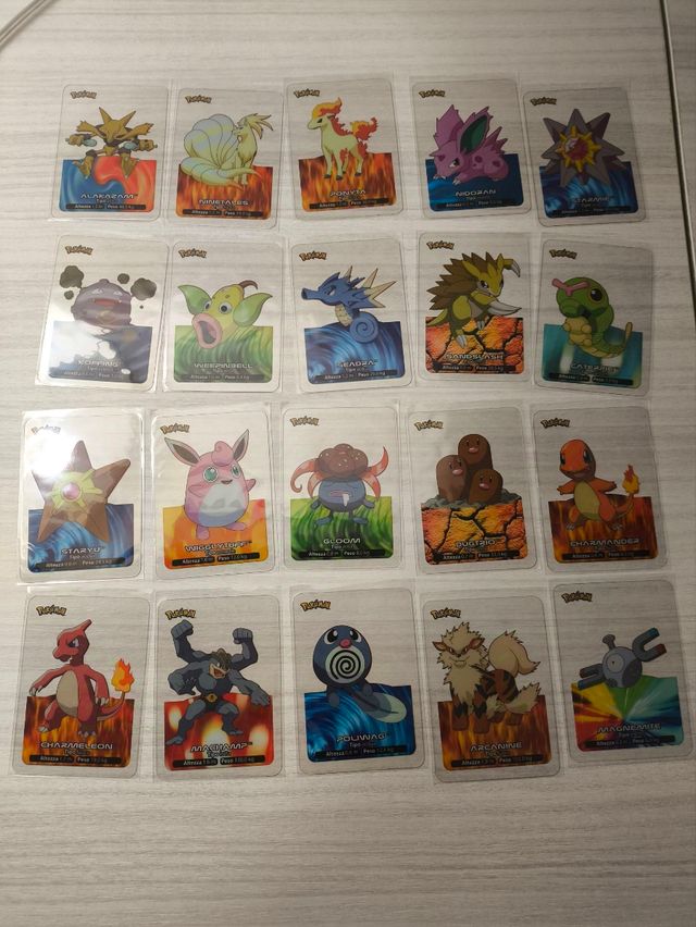 Pokémon lamincards edibas 2005