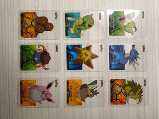 Pokémon lamincards edibas 2004