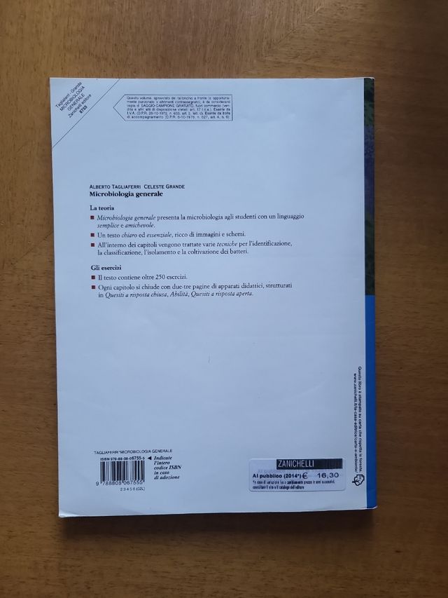 Microbiologia Generale Tagliaferri/Grand