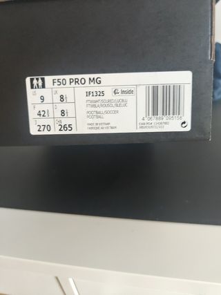 Botas de futbol Adidas F50 pro