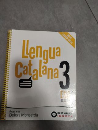 Llibre de Lengua Catalana 3r ESO