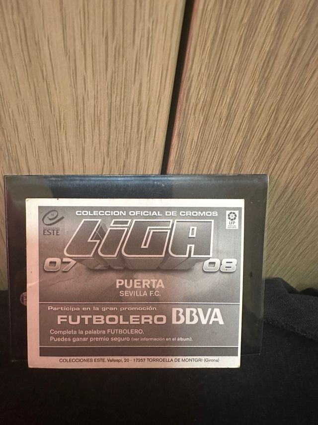 🇪🇸 Cromo Antonio Puerta ⚽️