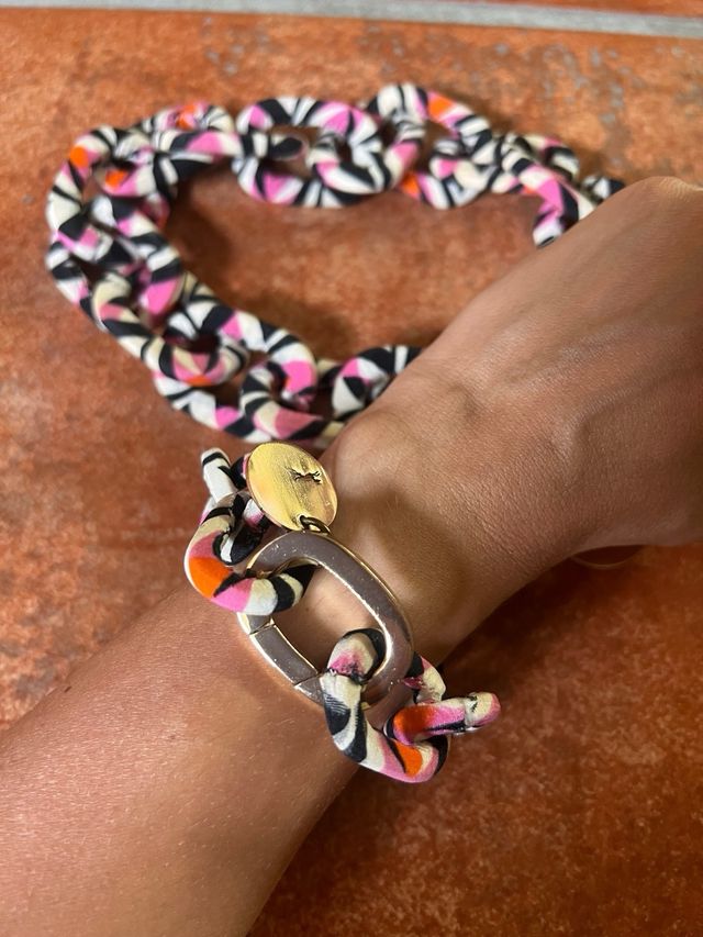 Conjunto collar gargantilla pulsera Bimba y Lola