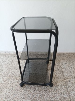 Mesa pequeña auxiliar ruedas