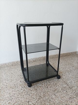 Mesa pequeña auxiliar ruedas