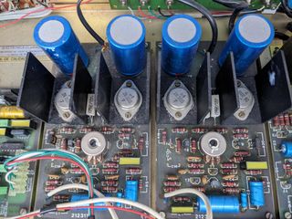 Amplificador HIFI Clarivox 18+18 W. Vintage 70's