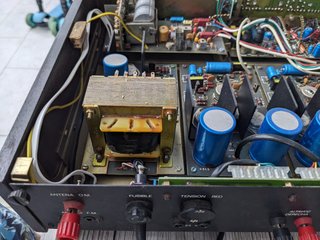 Amplificador HIFI Clarivox 18+18 W. Vintage 70's