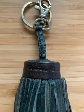 Charm borla piel Massimo Dutti