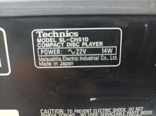 CADENA DE MÚSICA TECHNICS SE-CH510