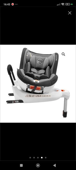 Silla auto Isofix giratoria Sweety Fox