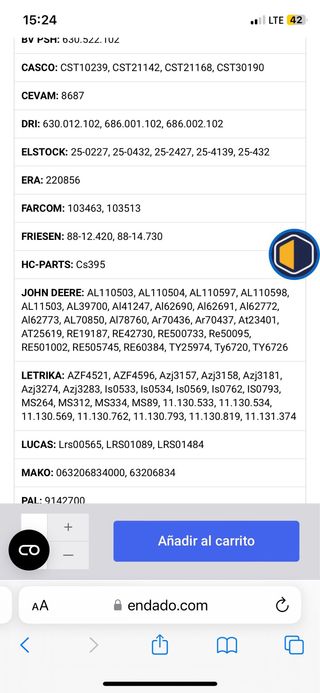 Puesta en marcha john deere