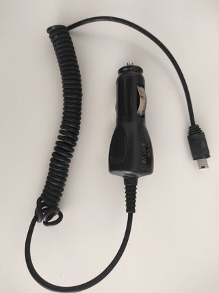 Cargador mini usb mechero coche 